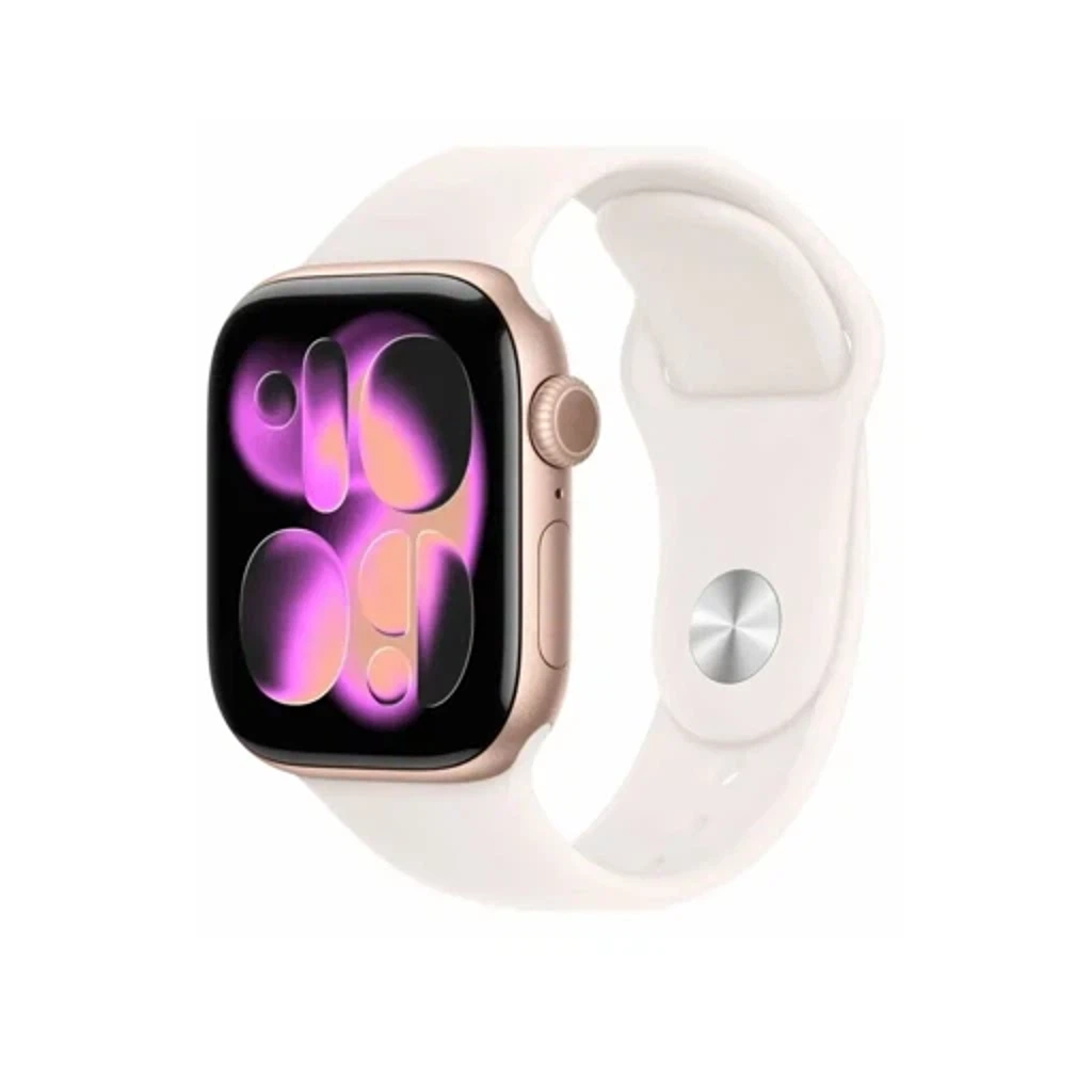 Умные часы Apple Watch Series 11 GPS 42mm Rose Gold Aluminum Case with Light Blush Sport Band - M/L (MEU44)